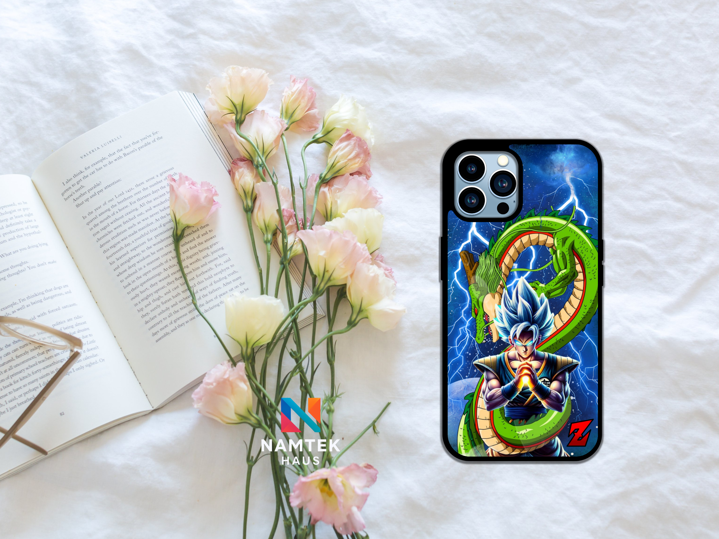 Cosmic Warrior & Emerald Dragon Phone Case