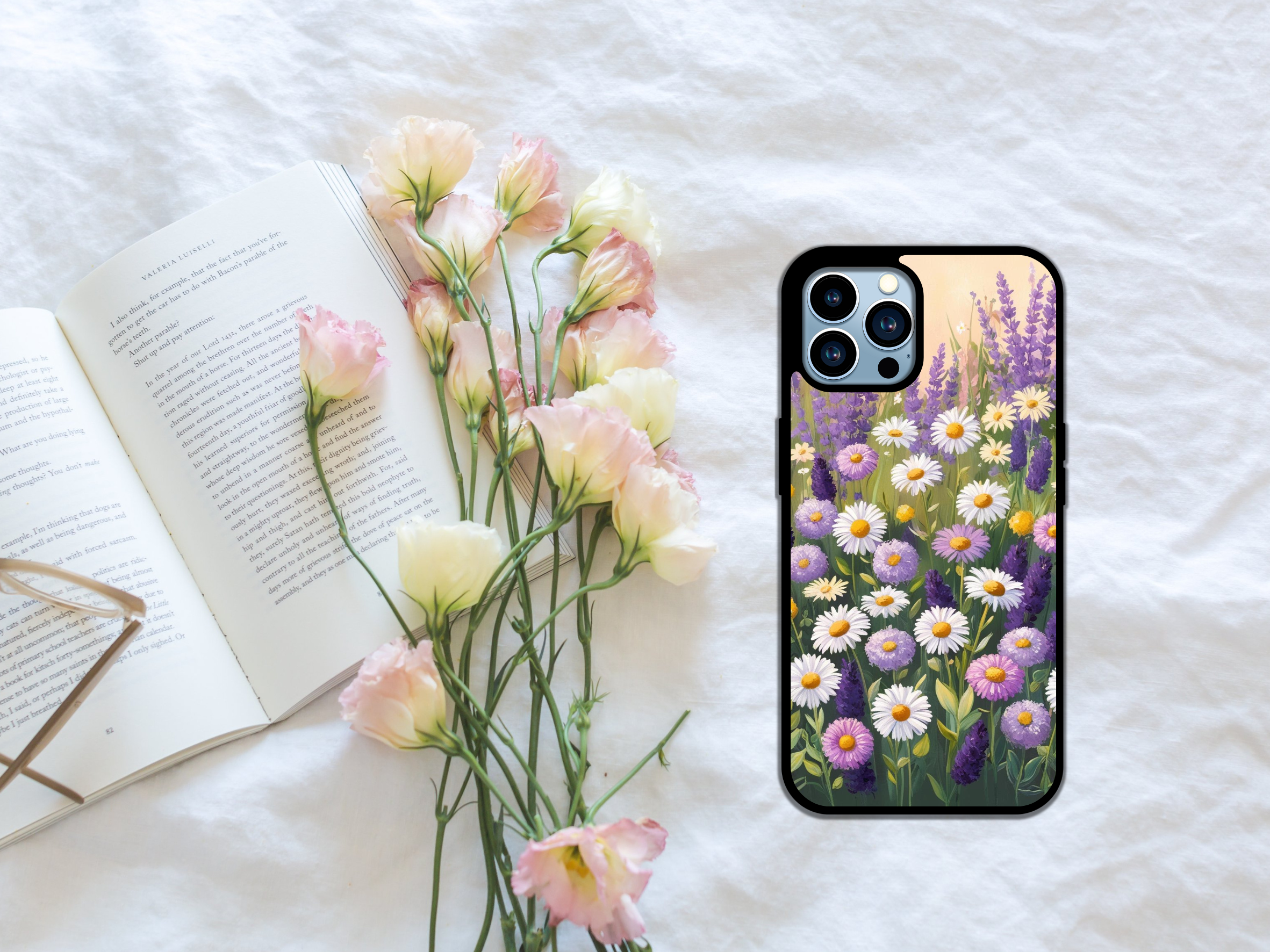 "Wildflower Whimsy" Soft Bloom Phone Case
