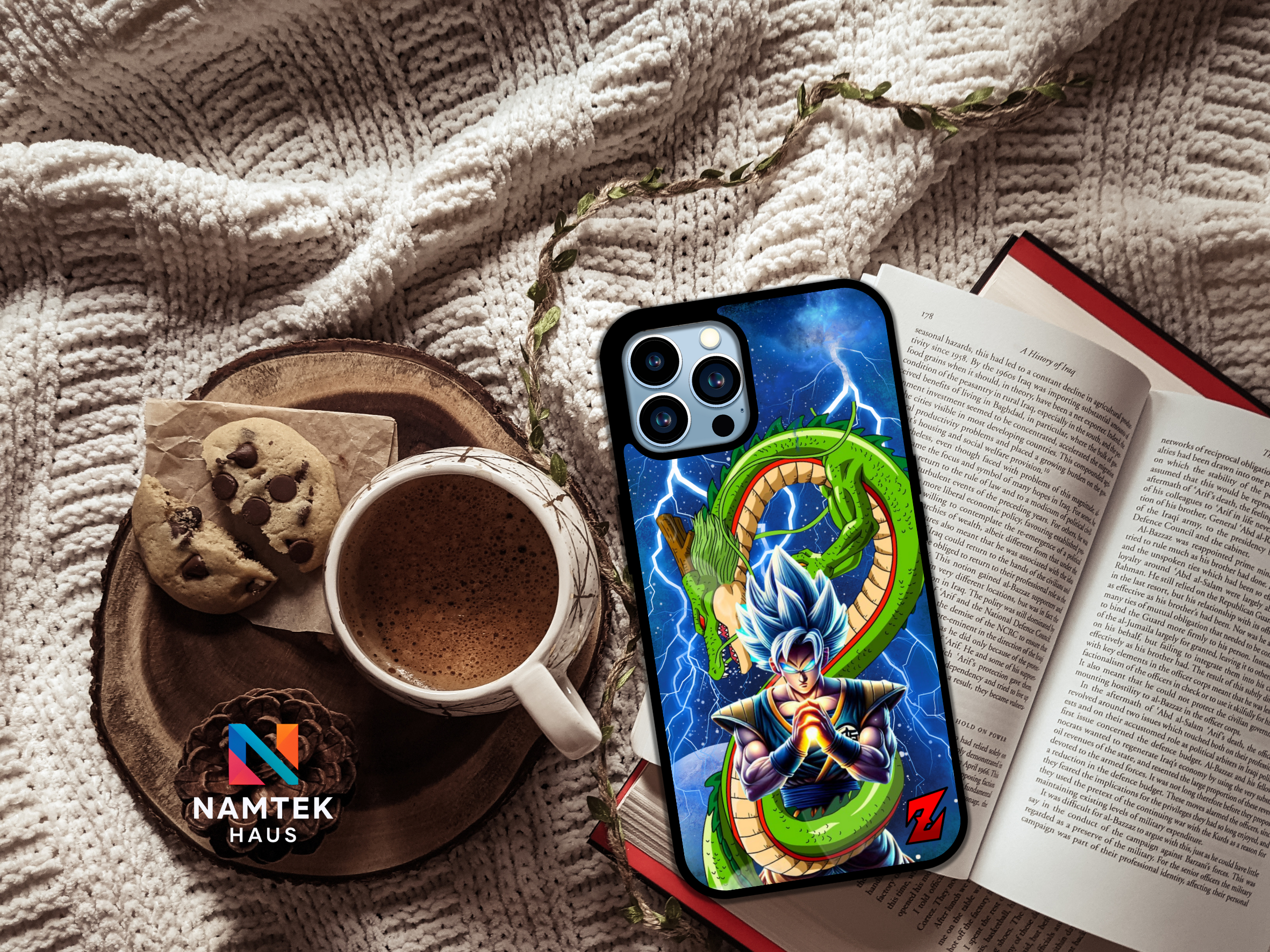 Cosmic Warrior & Emerald Dragon Phone Case